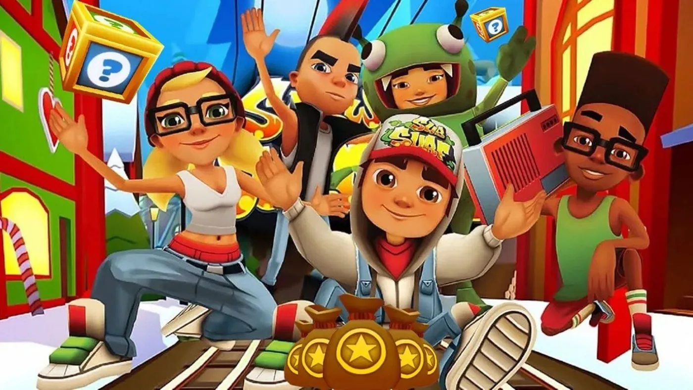 Subway Surfers é um dos jogos em alta na Play Store esta semana.