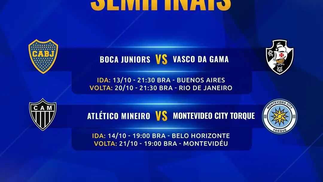 Conmebol confirma Maracanã como estádio para duelo entre Vasco e Boca Juniors pela Sul-Americana