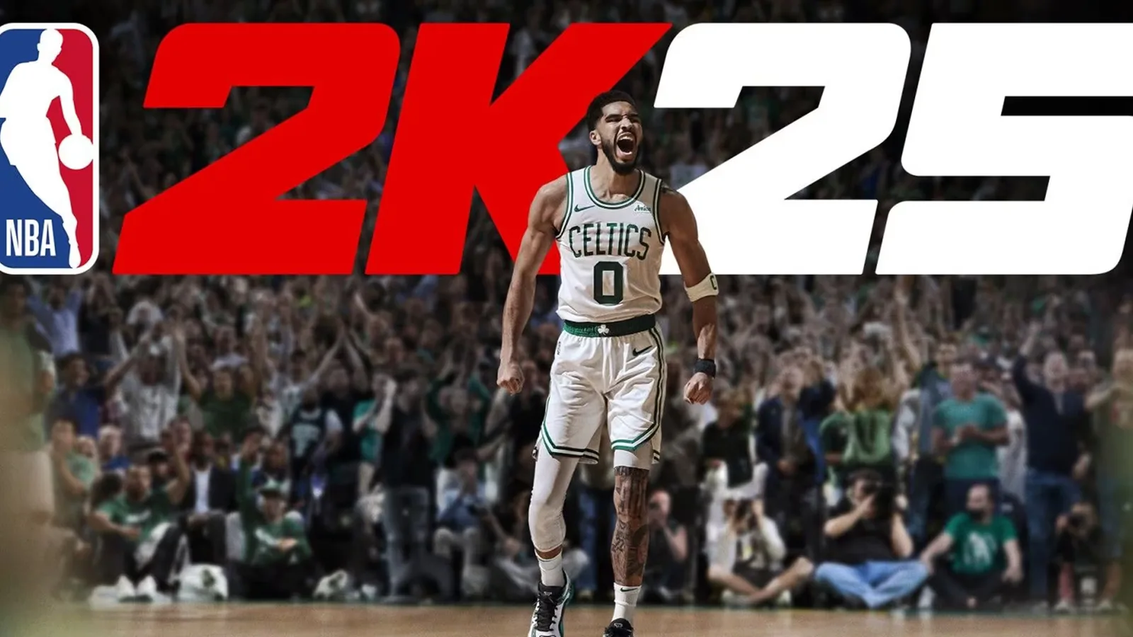 Composição visual com elementos relacionados a games, incluindo interface de NBA 2K25, logo da Capcom e componentes de computador