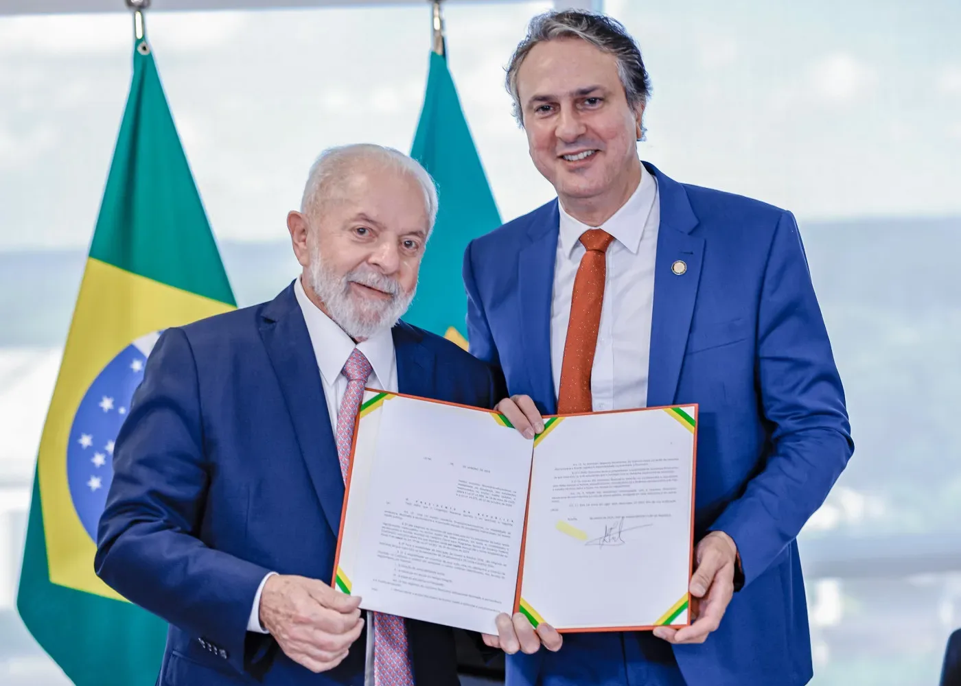 Lula e Camilo Santana