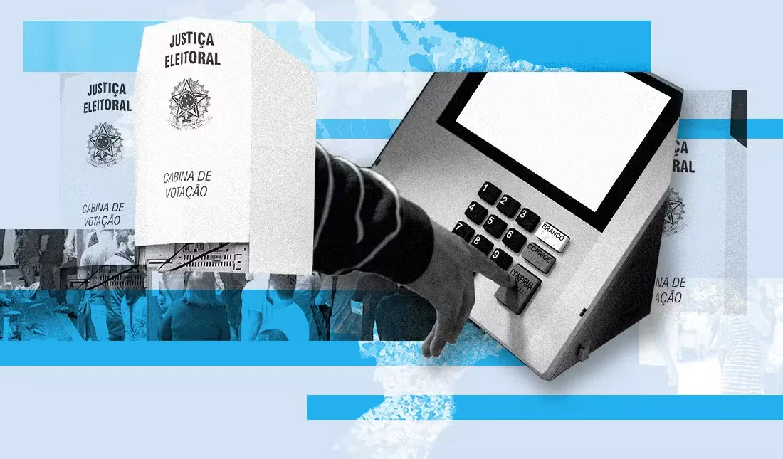 Seção eleitoral em Juiz de Fora durante votação das eleições de 2026
