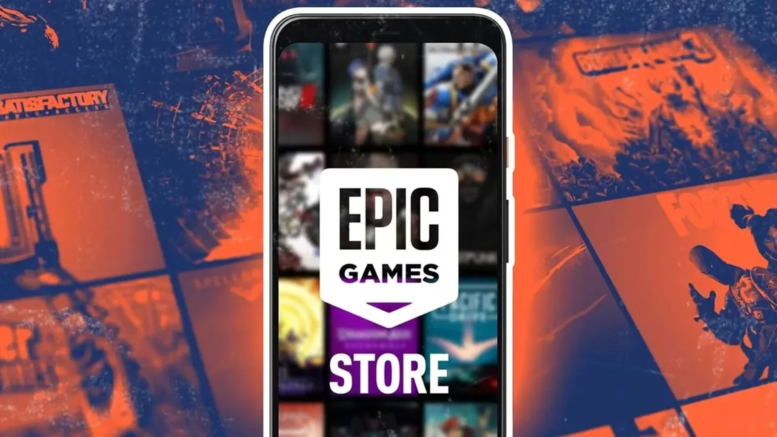 Interfaz do aplicativo da Epic Games Store exibindo oferta de jogo gratuito para celular