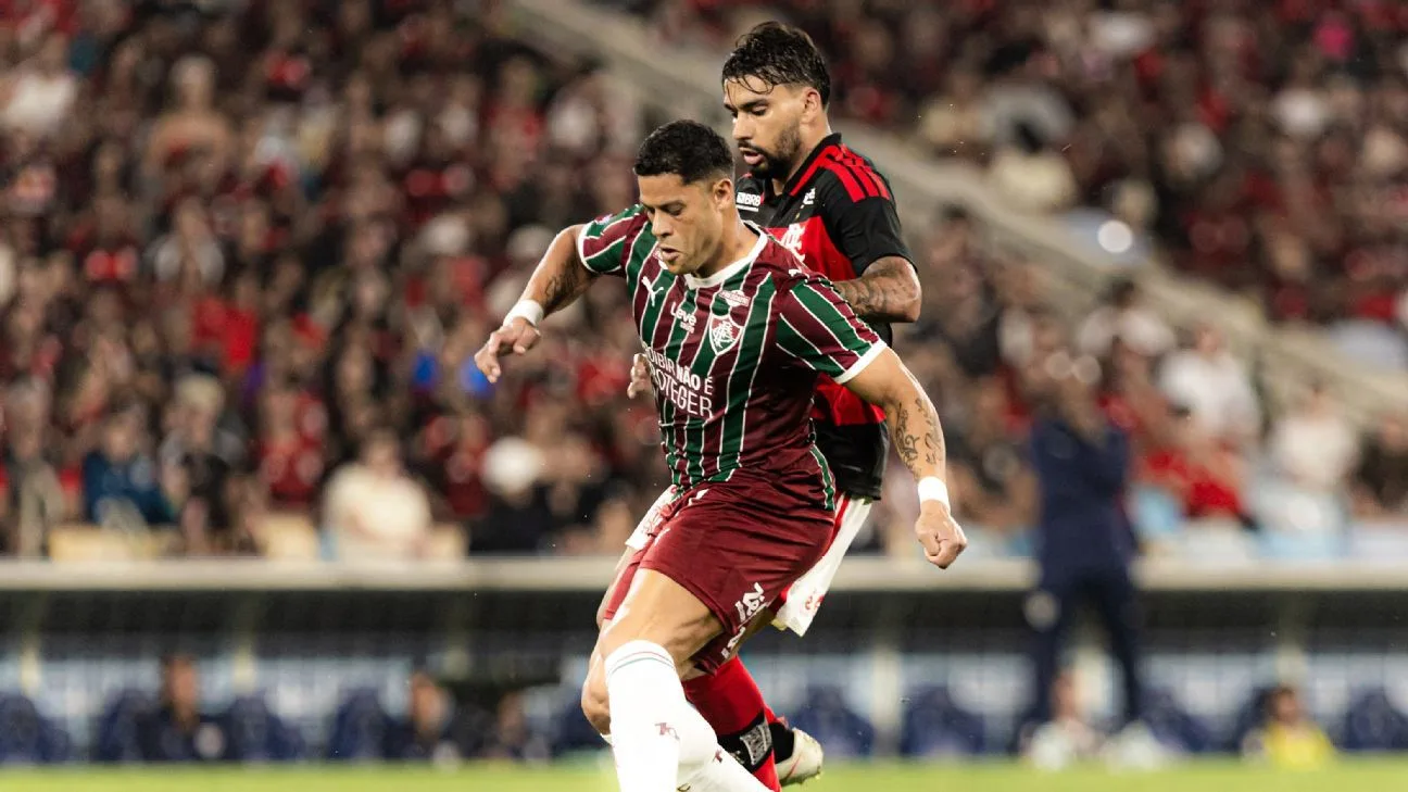 Clássico entre Fluminense e Flamengo pelo Campeonato Brasileiro