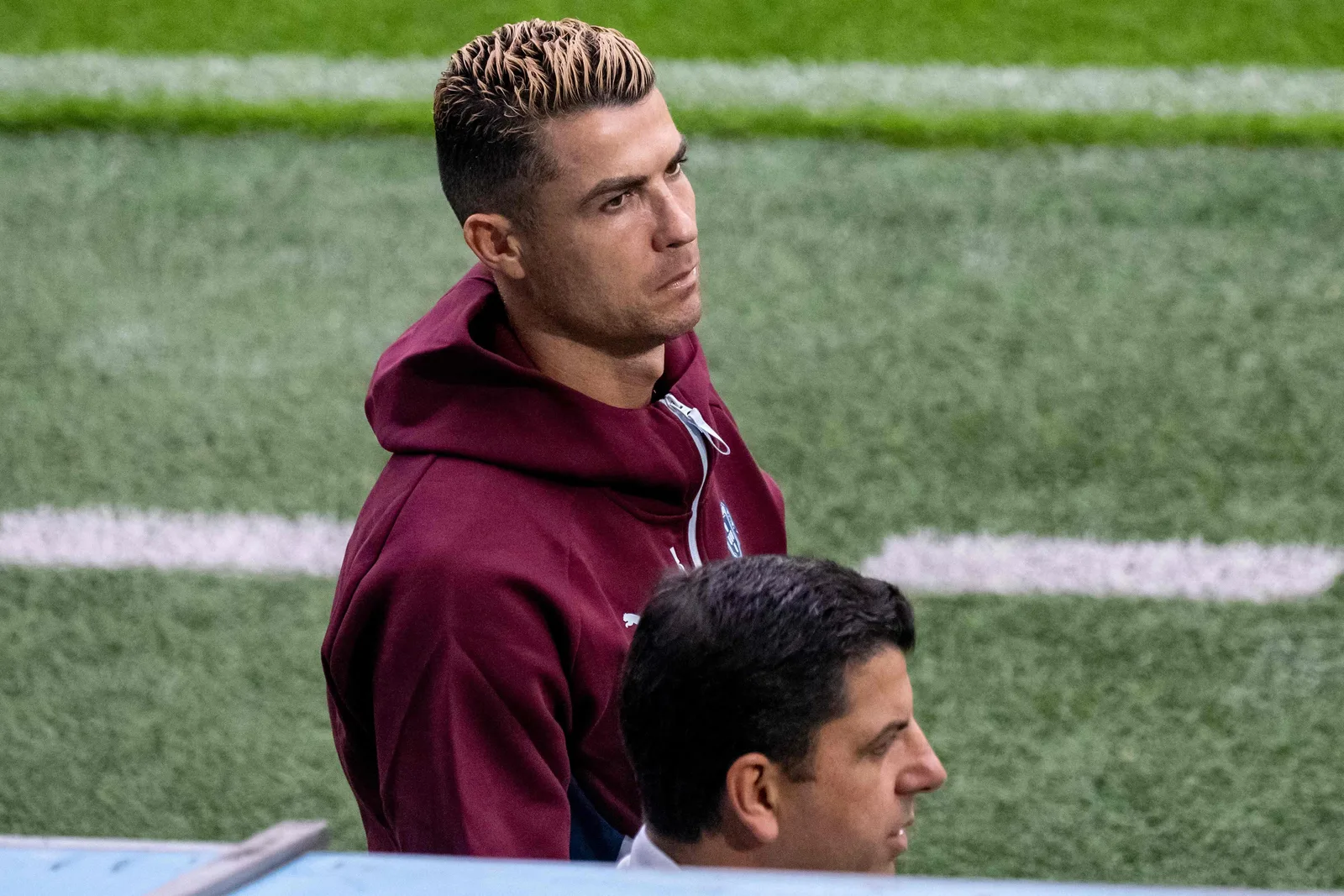 Seleção portuguesa durante partida pela Nations League