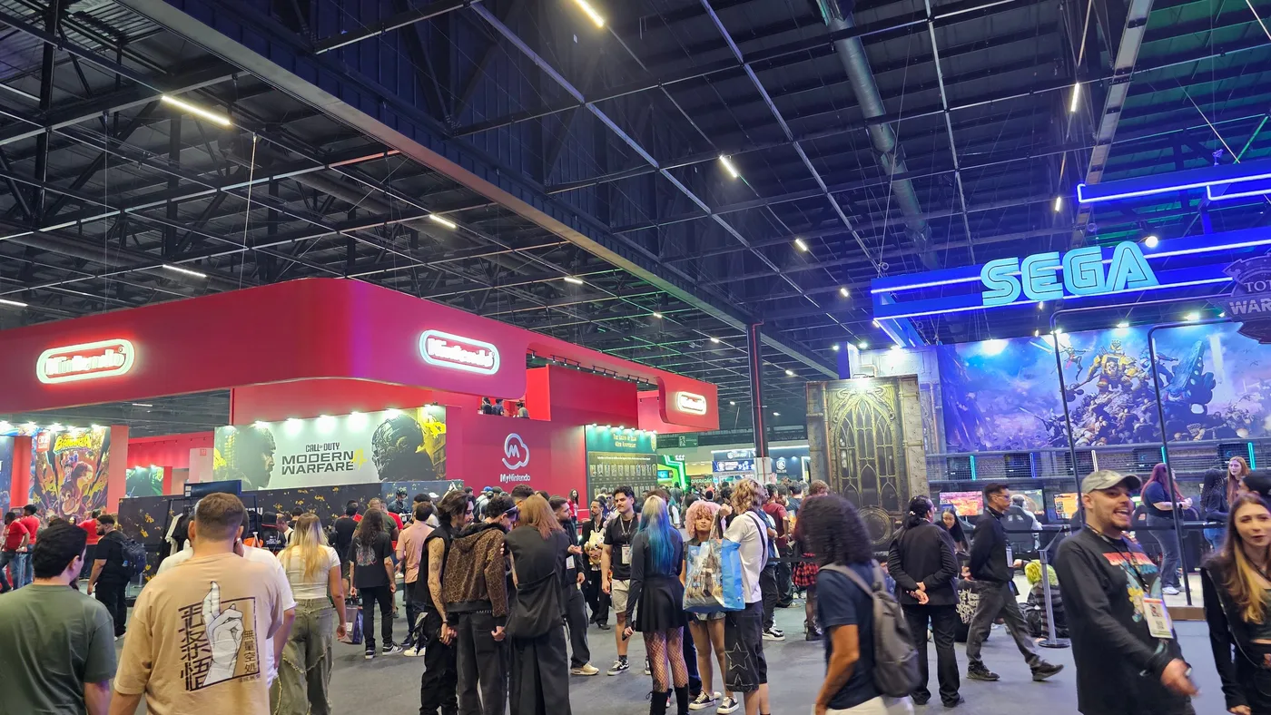 Call of Duty Modern Warfare 4 está presente nos estandes da Nintendo e Monster na Brasil Game Show 2026.