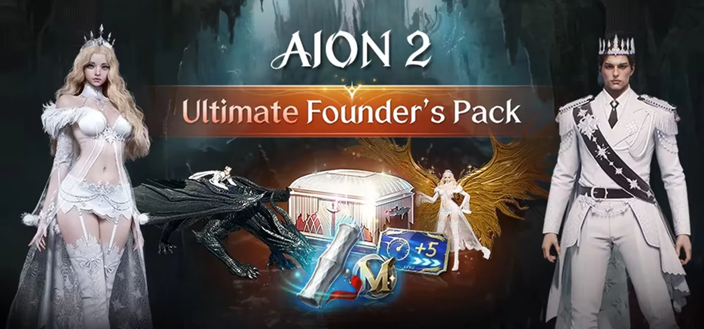 Pacote Fundador Ultimate de Aion 2 custa R$ 550.