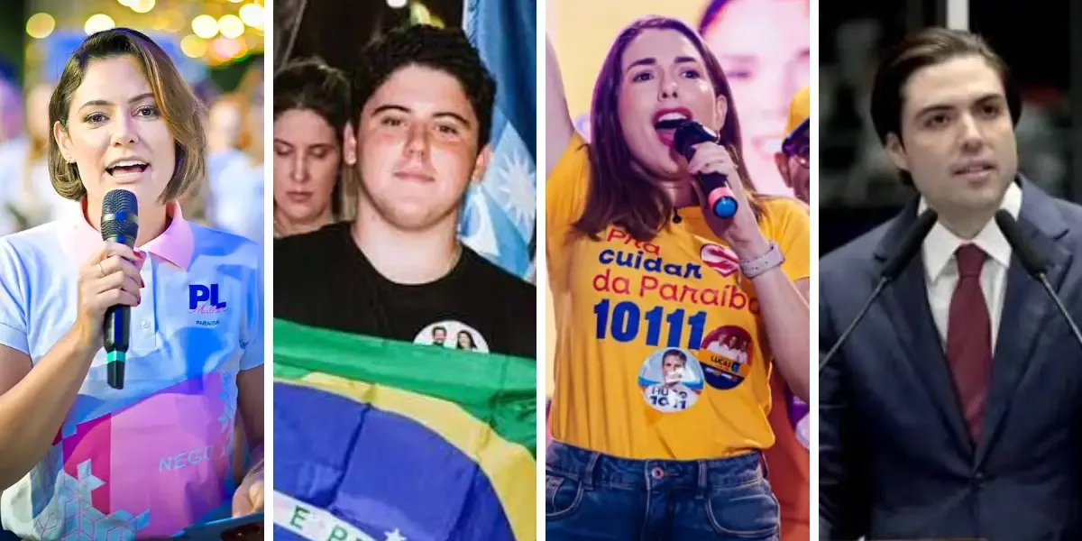 Grupo de políticos eleitos em 2026 representando novas gerações de herdeiros políticos no Congresso Nacional