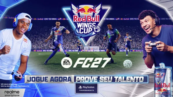 Banner do torneio Red Bull Wings Cup 2026 de EA FC 27