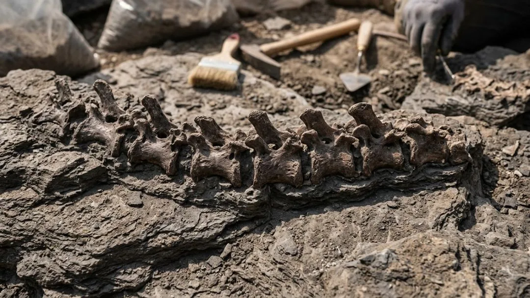 Pesquisadores confirmam a presença de gigantes jurássicos na Europa após análise detalhada de ossos fósseis na Espanha.