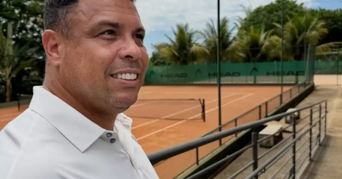 Ronaldo Nazário apresenta aquisição da marca Head de artigos esportivos de tênis