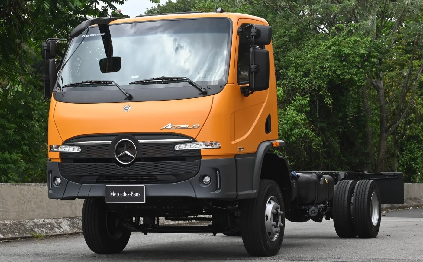 Accelo 1117 conquistou vice-liderança em menos de um ano do lançamento - Mercedes-Benz/Divulgação